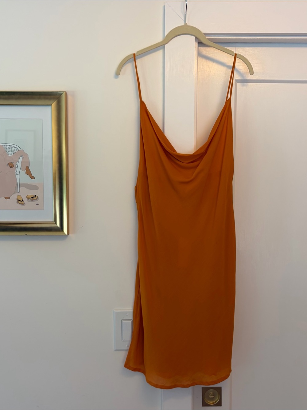 Indah Waterfall Dress in Sunkist